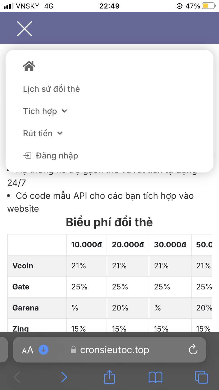 Share code đổi thẻ cào 2023