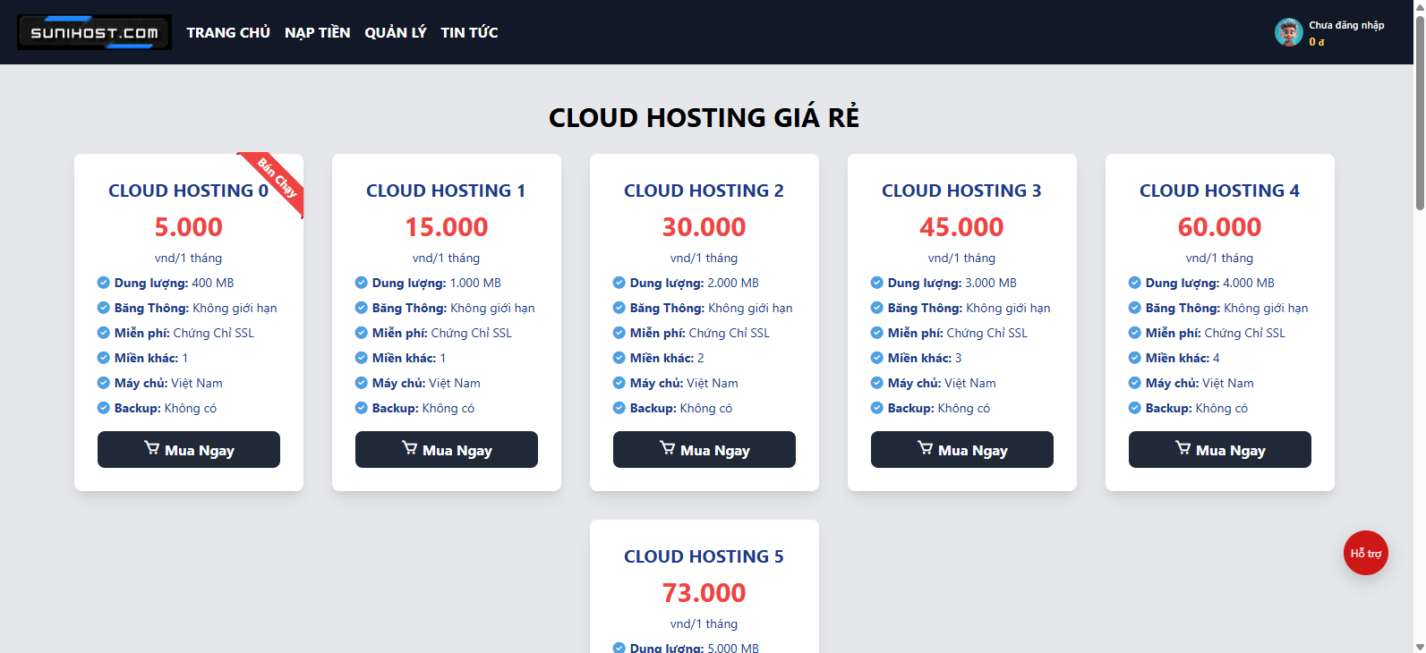 CODE BÁN HOSTING,VPS